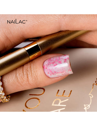 Glammy Base Milk&Pink Rubber Gel Base Coat 10ml NaiLac