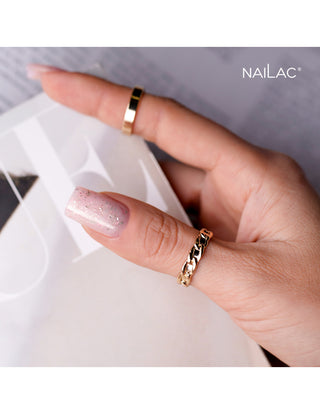 Glammy Base Milk&Powder Rubber Gel Base Coat 10ml NaiLac
