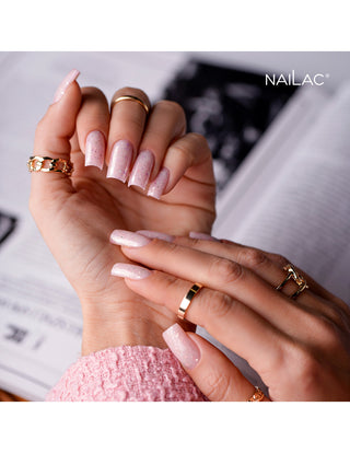 Glammy Base Milk&Powder Rubber Gel Base Coat 10ml NaiLac