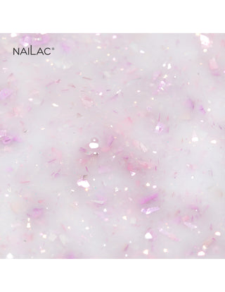 Glammy Base Millk&Purple Rubber Gel Base Coat 10ml NaiLac