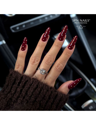 1044 Guilty Pleasures UV LaQ Gel Polish 8ml – deep burgundy red