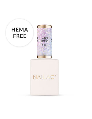 Laser Holo Gel Top Coat 10ml NaiLac