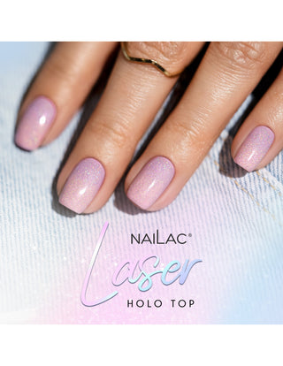 Laser Holo Gel Top Coat 10ml NaiLac