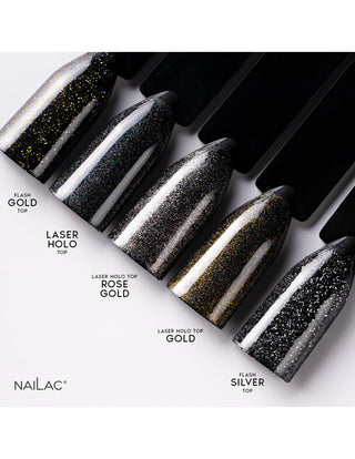 Laser Holo Gel Top Coat 10ml NaiLac