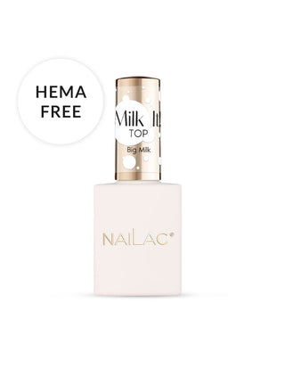 Milk It! Big Milk Gel Gel Top Coat 10ml NaiLac