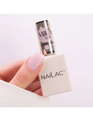 Milk It! Lavender Matcha Gel Top Coat 10ml NaiLac