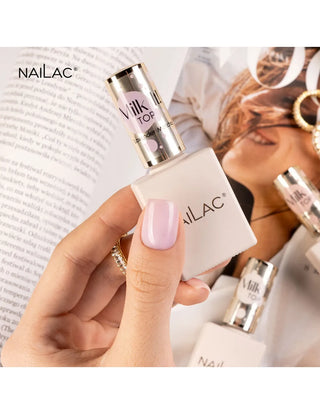 Milk It! Lavender Matcha Gel Top Coat 10ml NaiLac