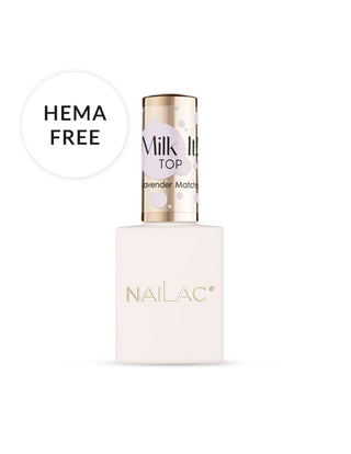 Milk It! Lavender Matcha Gel Top Coat 10ml NaiLac