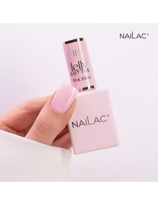 Jelly Bottle Pink Elixir Builder Gel in a Bottle 10ml NaiLac