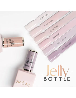 Jelly Bottle Soft Cream Builder Gel in a Bottle 10ml NaiLac